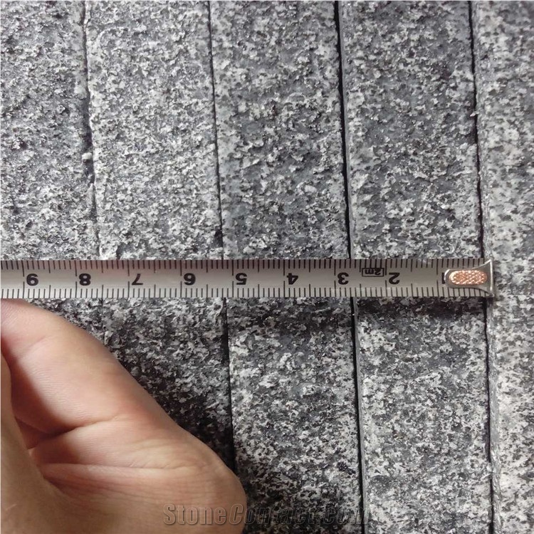 Zhangpu G654 Granite Steps,Flamed Surface G654 Granite Stair Treads,China G654 Dark Grey Granite Staircase & Stair Riser