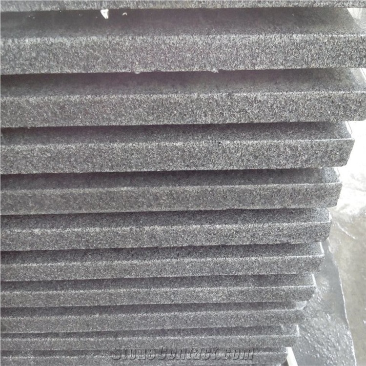 Zhangpu G654 Granite Steps,Flamed Surface G654 Granite Stair Treads,China G654 Dark Grey Granite Staircase & Stair Riser