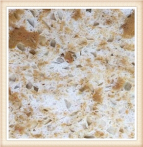 Double Color Quartz Stone Slabs & Tiles