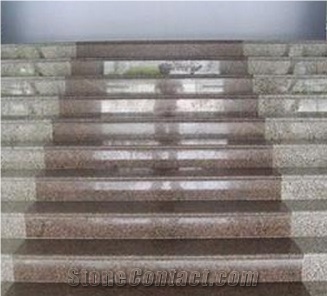 Outdoor and Inside Stone Grantie Step