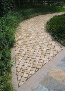 Outdoor Granite Cube Stone Road Paving Stone