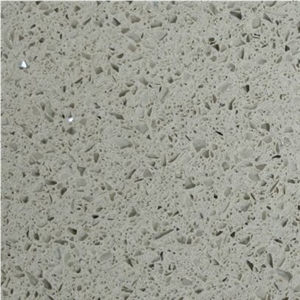Unistone Compound Stone Quartz Surface Bianco Galactica, Grey Quartz Stone Tiles & Slabs