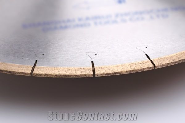 Diamond Saw Blade for Microcrystal Stone (Fish Hook Half Silent)