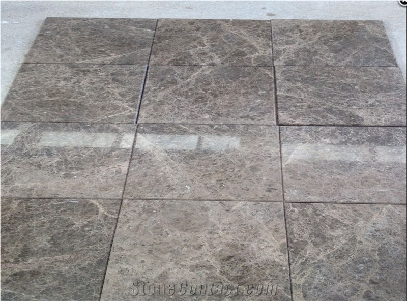 Mersin Light Emperador Marble Blocks