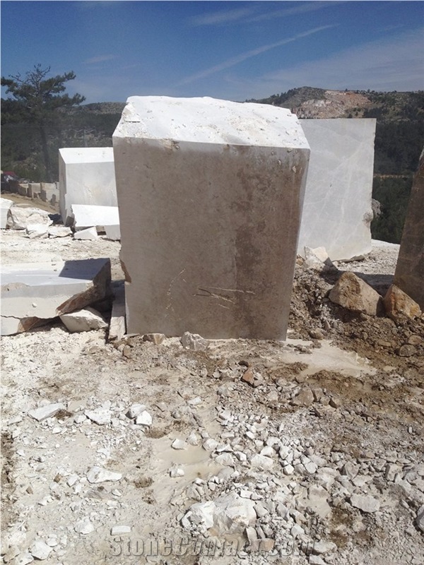 Tiger Beige Marble Blocks - Taiger Beige