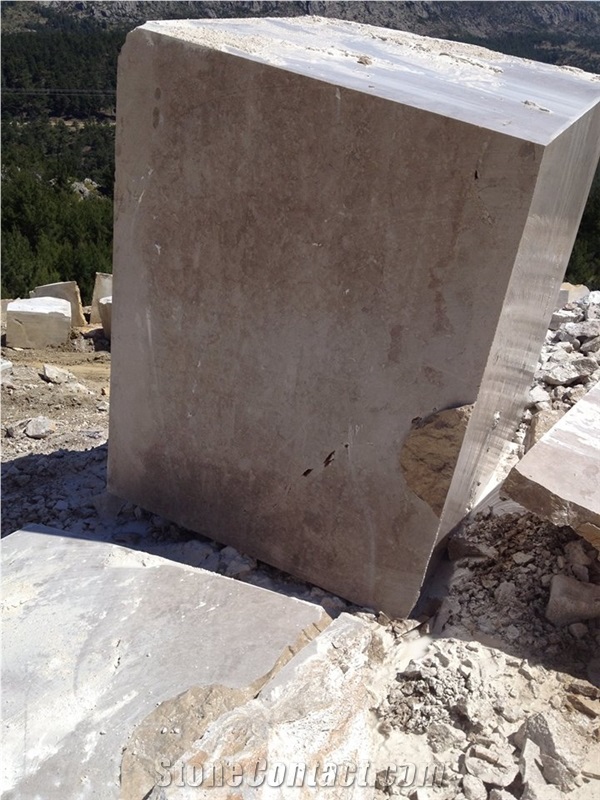 Tiger Beige Marble Blocks - Taiger Beige