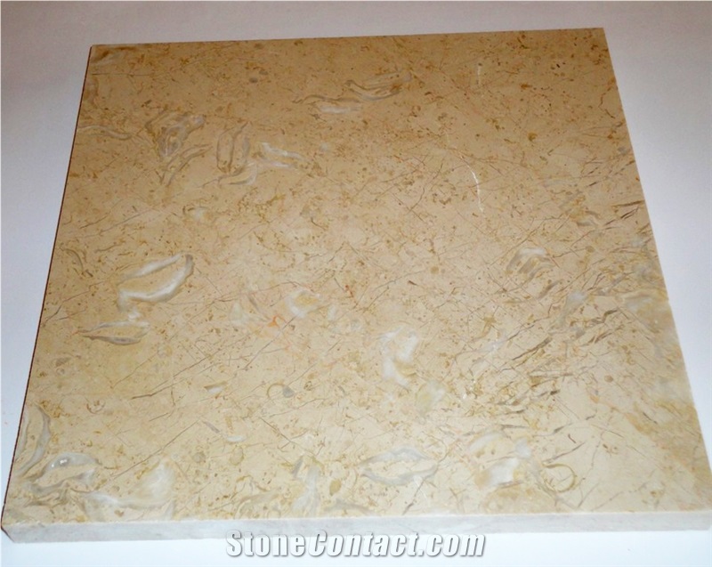 Silifke Fossil Beige Marble Tiles & Slabs