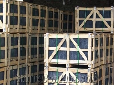 China Black Slate Roof Tile, Black Roof Tile ,Dark Roof Tile ,Arch Shape Roof Tile ,Square Shape Slate Roof Tile