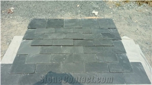 China Black Slate Roof Tile, Black Roof Tile ,Dark Roof Tile ,Arch Shape Roof Tile ,Square Shape Slate Roof Tile