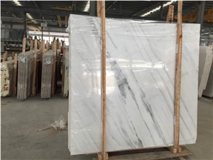 Light Panda White Marble Tile & Slab,Dalmata Marble ,Mountain White Marble,White Marble ,Black Marble
