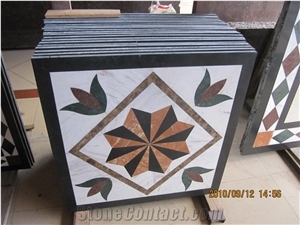 Marble Waterjet Medallion for Floor