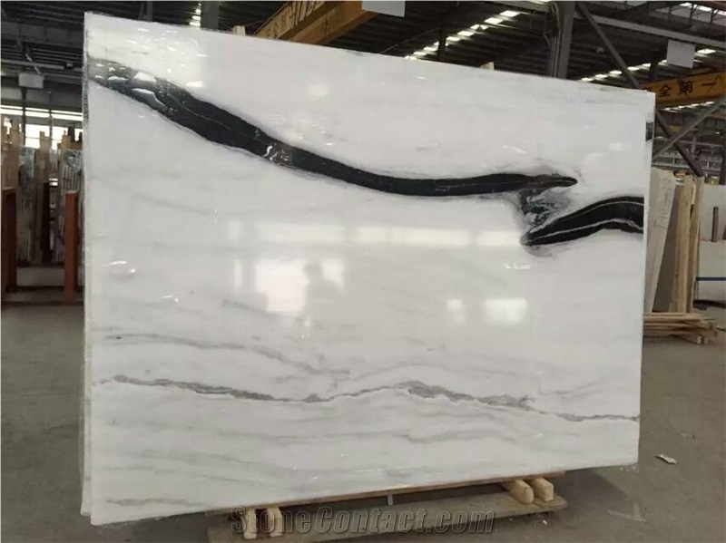 Panda White Marble Tile & Slab,Dalmata Marble ,Mountain White Marble,White Marble ,Black Marble