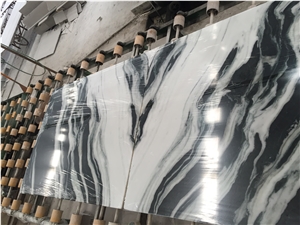 Panda White Marble Tile & Slab,Dalmata Marble ,Mountain White Marble,White Marble ,Black Marble