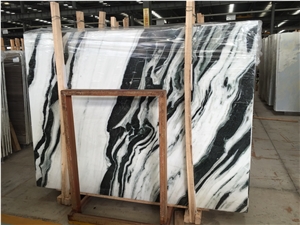 Panda White Marble Tile & Slab,Dalmata Marble ,Mountain White Marble,White Marble ,Black Marble