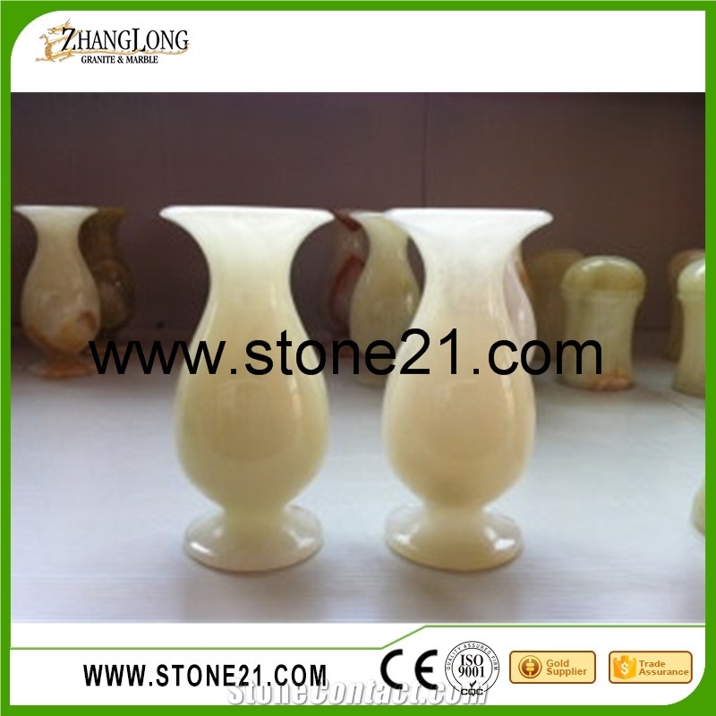 High Quality Onyx Vases Pink Onyx Home Decorative Vases