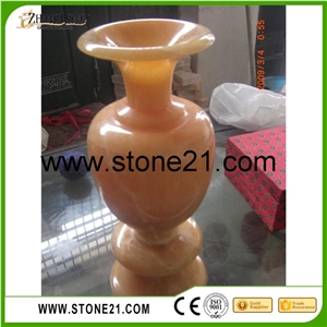 High Quality Onyx Vases Pink Onyx Home Decorative Vases