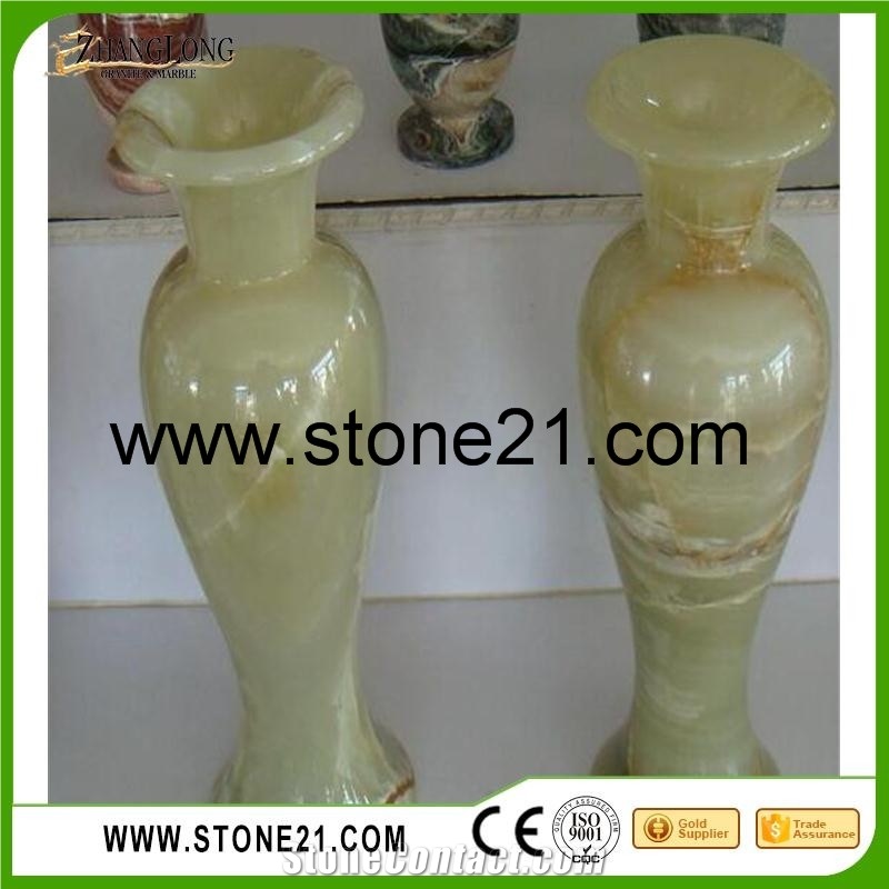 High Quality Onyx Vases Pink Onyx Home Decorative Vases