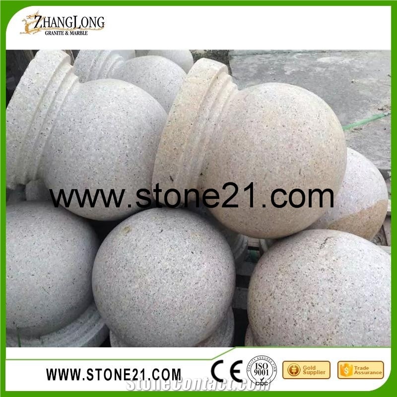 Professional Stone Ball for Sale Promotion Granite Parking Ball Stone