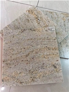 Colonial Gold Granite Slabs & Tiles, Colonial Cream, India Yellow Granite Slabs & Tiles