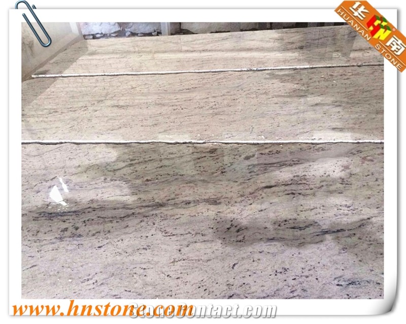 River White Granite Slabs & Tiles, India White Granite