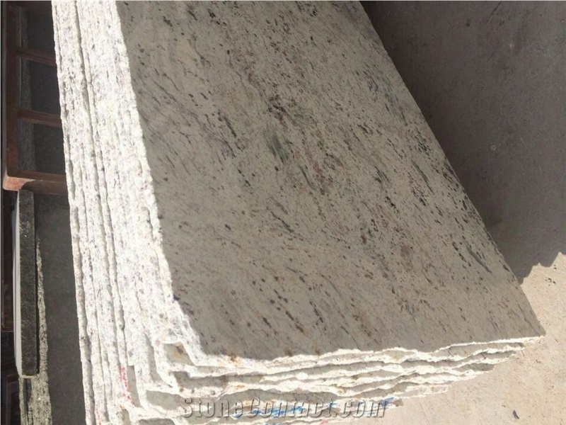 River White Granite Slabs & Tiles, India White Granite