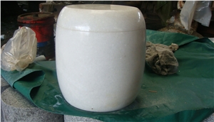 China White Marble Memorial Funeral Crematorium Accessories Urns for Ashes, Natural Stone Cinerary Casket for Cemetery,Cremation Round Urns, Monumental Urns, Urn Vaults China White Marble Memorial Funeral Crematorium Accessories Urns for Ashes, Natural Stone Cinerary Casket for Cemetery,Cremation Round Urns, Monumental Urns, Urn Vaults
