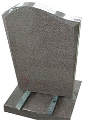 G606 Granite Engraved Polished Headstones,Cemetery Carving Tombstones, Memorial Stone Gravestones,Western American Style Single Monuments, Custom Tombstone Monument Design