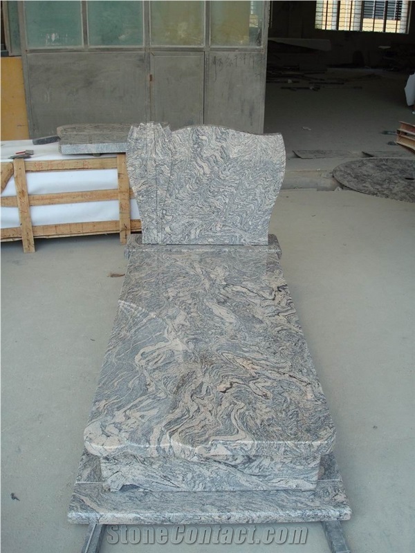 Granite Upright Carving Headstones, Cemetery Engraved Single Tombstones, Western Style Monuments, Custom Tombstone & Monument Design, Memorial Stone Gravestone