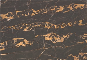 Nero Portoro Gold Marble