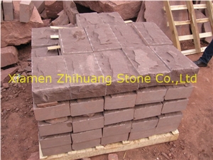 Purple Sandstone Mushroom Stone