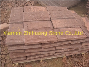 Purple Sandstone Mushroom Stone