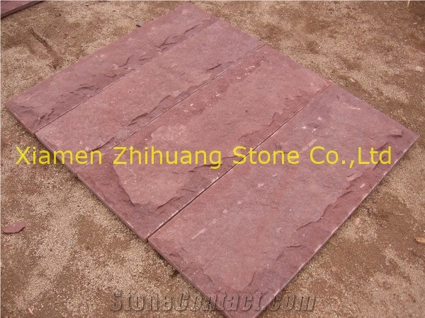 Purple Sandstone Mushroom Stone