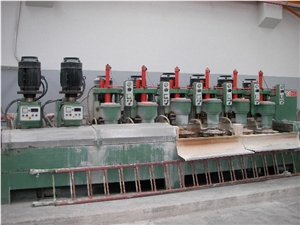 Second Hand Polishing Machine 6578 Lam Brand Pedrini Model M 519 - 450 Marble Tile Autopolisher