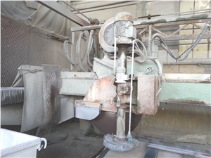 Used Machine 6549 Tbm Brand Pedrini Model M 535 11004D Marble & Granite Block Cutter