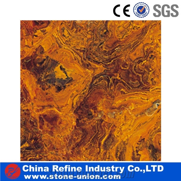 Beautiful Red Flower Onyx Slabs & Tiles, China Red Onyx for Exterior, Interior, Wall Cladding