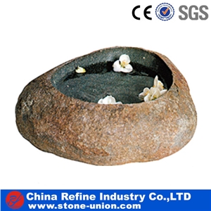 Cheap Antique Slate Sinks,Good Price Natural Slate Stone Sink,Wash Basins,Bathroom Sinks,Pebble River Stone Sink,Rough Surface River Stone Vessel Sink