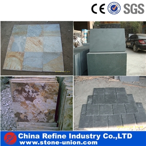 Cheap Price Natural Culture Slate Tile,Natural Split Slate Tile, China Grey Slate, Sliver Sand Slate Tiles for Outdoor Decoration