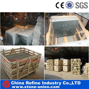 Cheap Price Natural Culture Slate Tile,Natural Split Slate Tile, China Grey Slate, Sliver Sand Slate Tiles for Outdoor Decoration