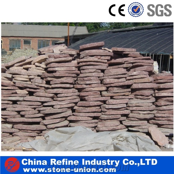 Culture Stone Tumbled Paver Cube Stone for Floor,Bushhamered Paving Stone Square Shape Patio Walkway Driving Terrace Pavers/Floor Paving,Walkway Paver