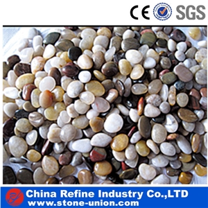 High Polished Multicolor River Pebble Stone,Decorative Natural Pebble Stone,Polished Mixed Color River Stone in Decoration,Natural River Pebble Supplier