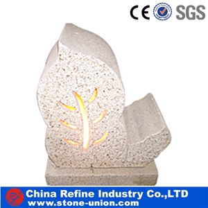 Red Granite Polished Garden Led Lantern, China Red Granite Lanterns,European Style Garden Grey Granite Lanterns,Granite Natural Stone Lanterns