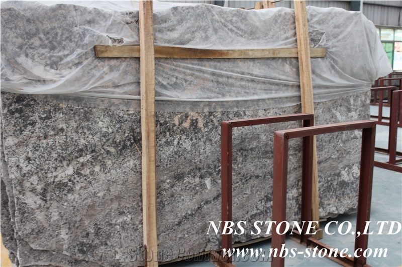 Blanco Potiguar White Granite Slabs & Tiles, Brazil White Granite