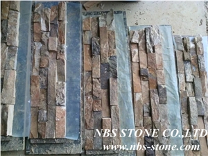 China Multicolor Slate Cultured Stone/Slate Culture Stone/Culture Slate