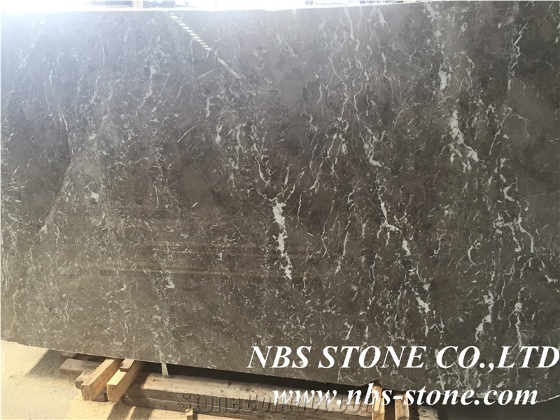 Cyprus Grey Marble Slabs, Floor Covering, Wall Capping, New Product, Best Price,Cbrl,Spot