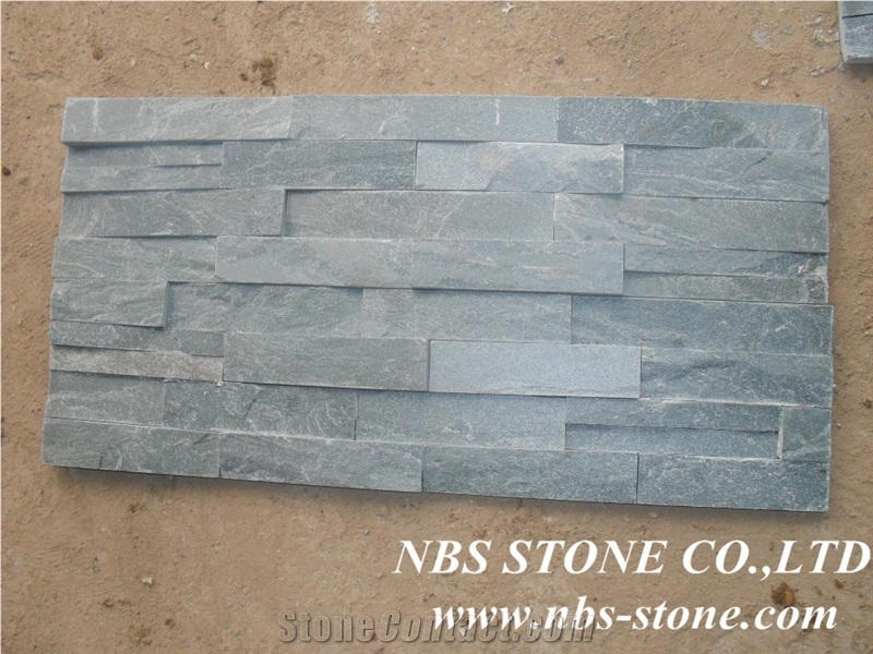 Grey Slate Cultured Stone,wall cladding,stacked stone veneer, ledge stone