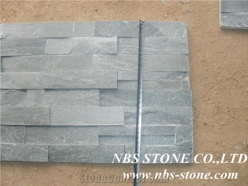 Grey Slate Cultured Stone,wall cladding,stacked stone veneer, ledge stone