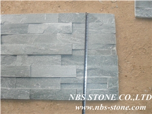 Grey Slate Cultured Stone,wall cladding,stacked stone veneer, ledge stone