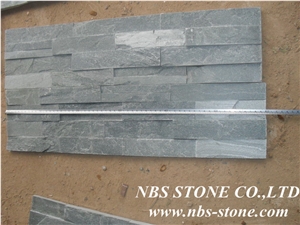 Grey Slate Cultured Stone,wall cladding,stacked stone veneer, ledge stone