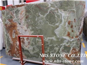 Iran Polished Green Onyx Tiles & Slabs,Gu Qing Onyx Slabs