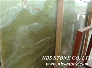 Iran Polished Green Onyx Tiles & Slabs,Gu Qing Onyx Slabs
